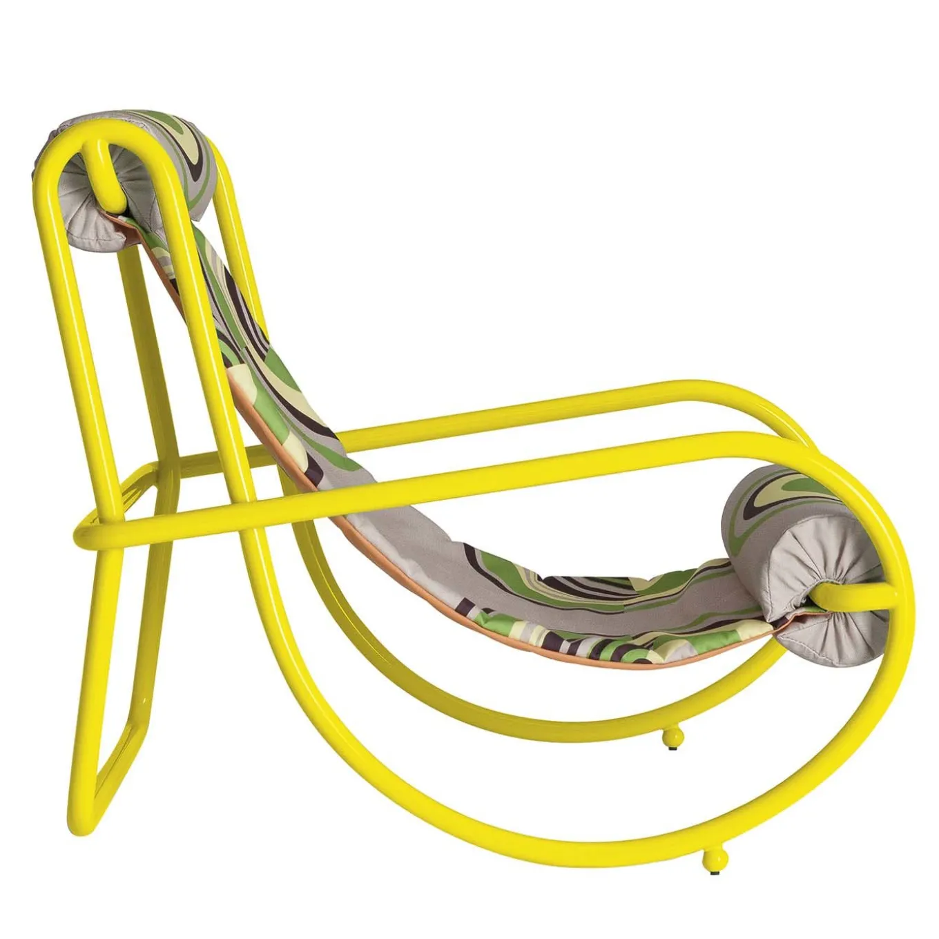 Locus Solus Yellow Armchair by Gae Aulenti