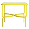 Locus Solus Yellow Bistro Table by Gae Aulenti