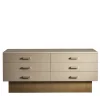 Loft Double 6-Drawer Dresser by Dainellistudio