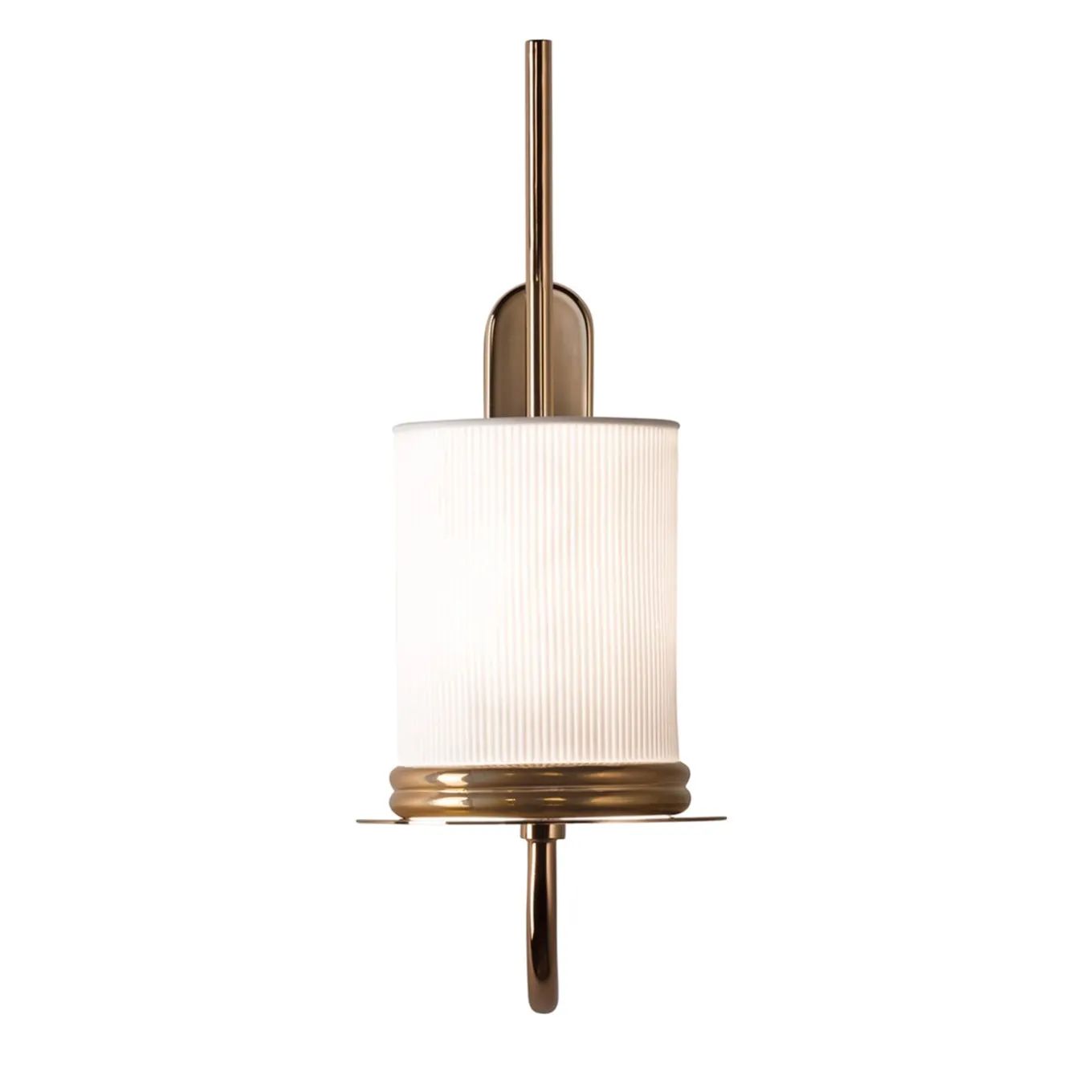 London 1-Light Grooved Sconce
