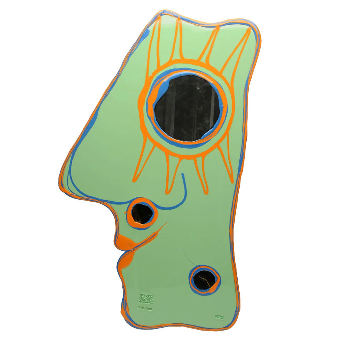 Look at Me Mirror M Green by Gaetano Pesce