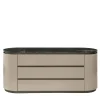 Loop Dresser with Marble Top
