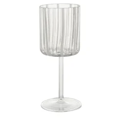 Loos White Stripe Goblet