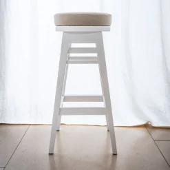 Lorenzo White Stool