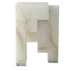 Los Tres Deseos White Onyx Side Table