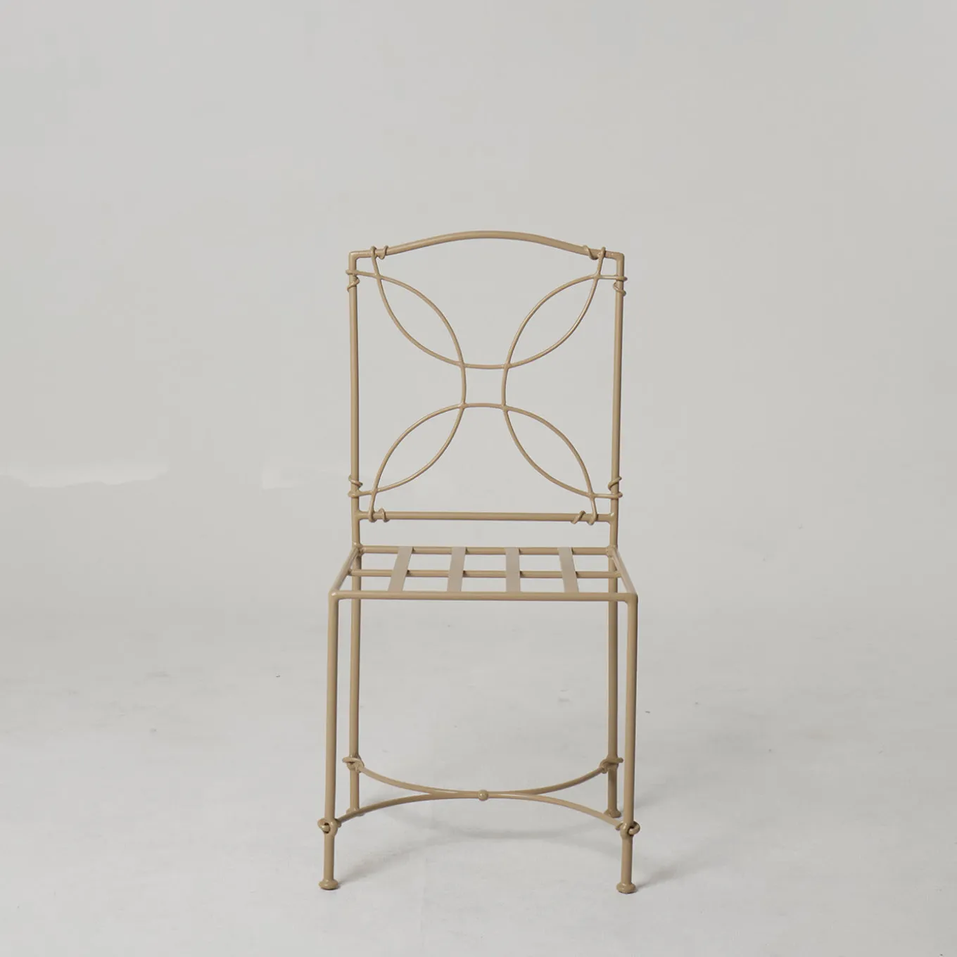 Lotus Iron Outdoor Chair