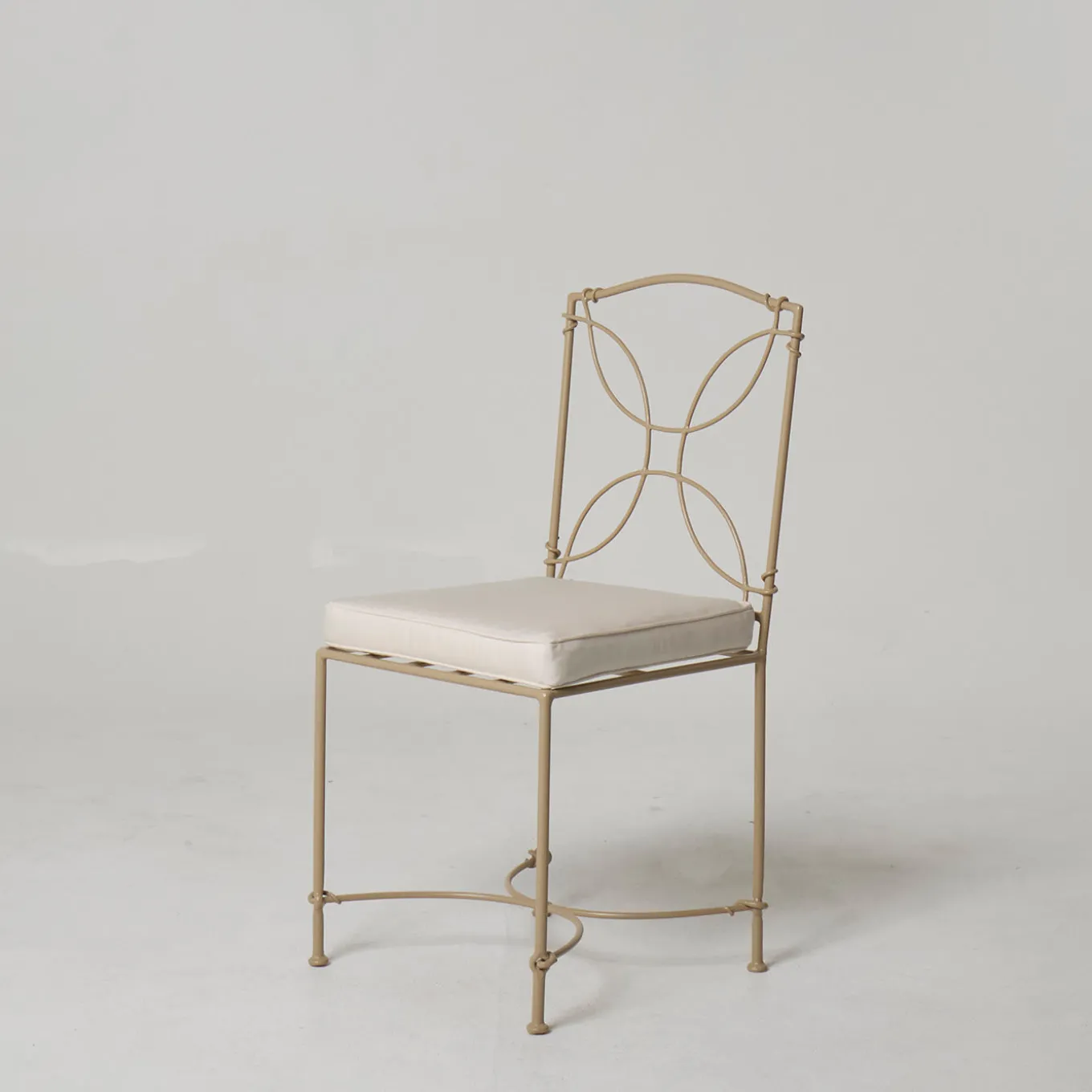 Lotus Iron Outdoor Chair