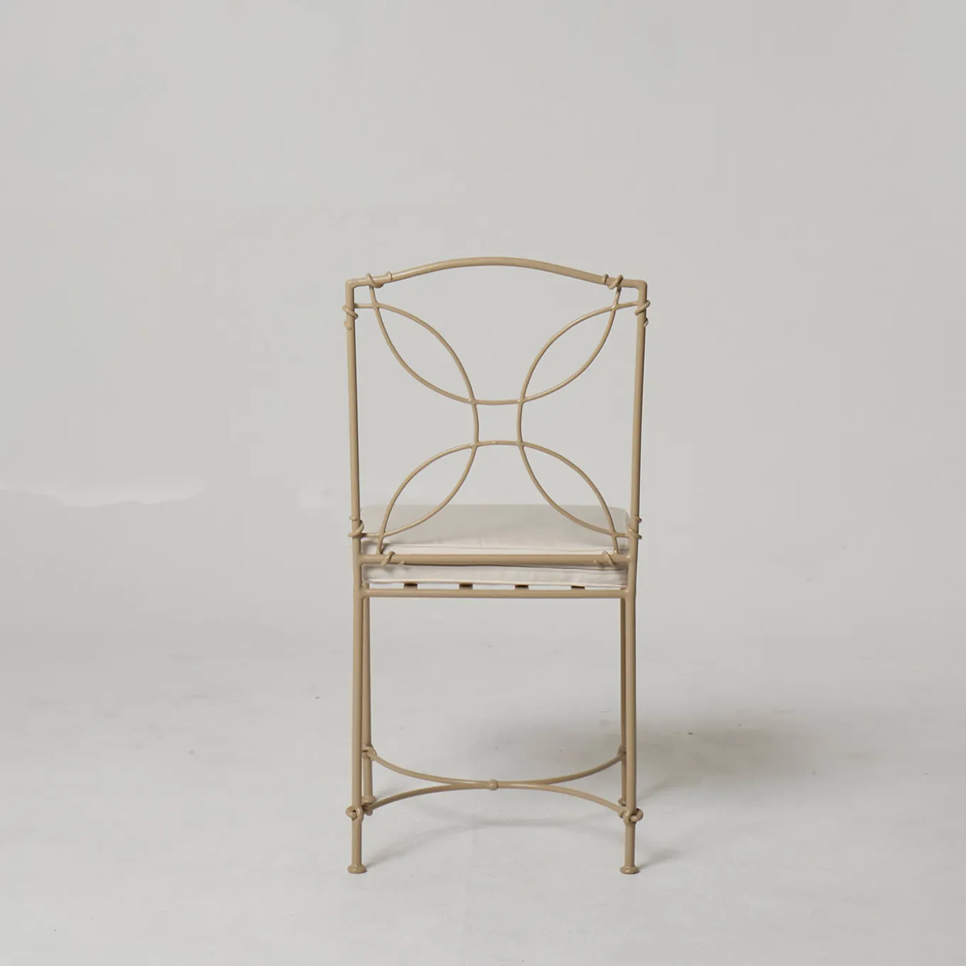 Lotus Iron Outdoor Chair