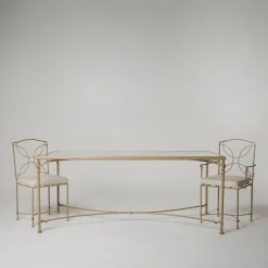 Lotus Iron Outdoor Chair