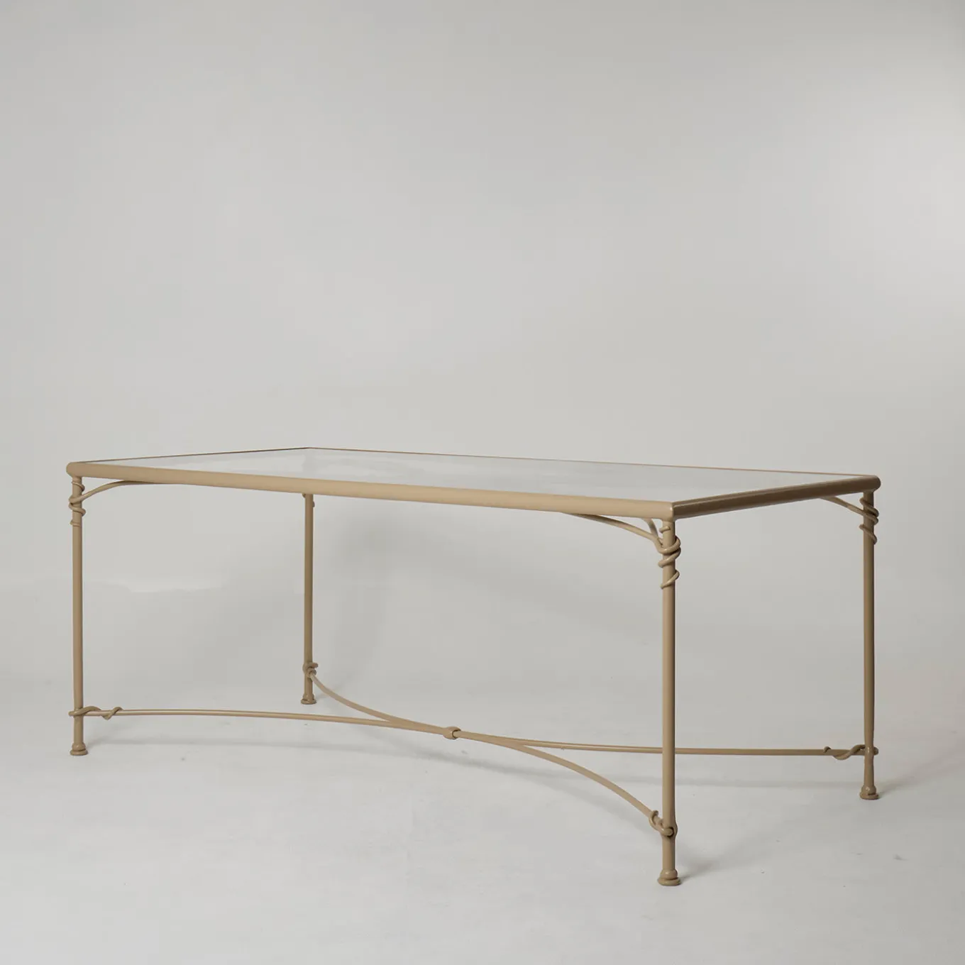 Lotus Iron Outdoor Dining Table