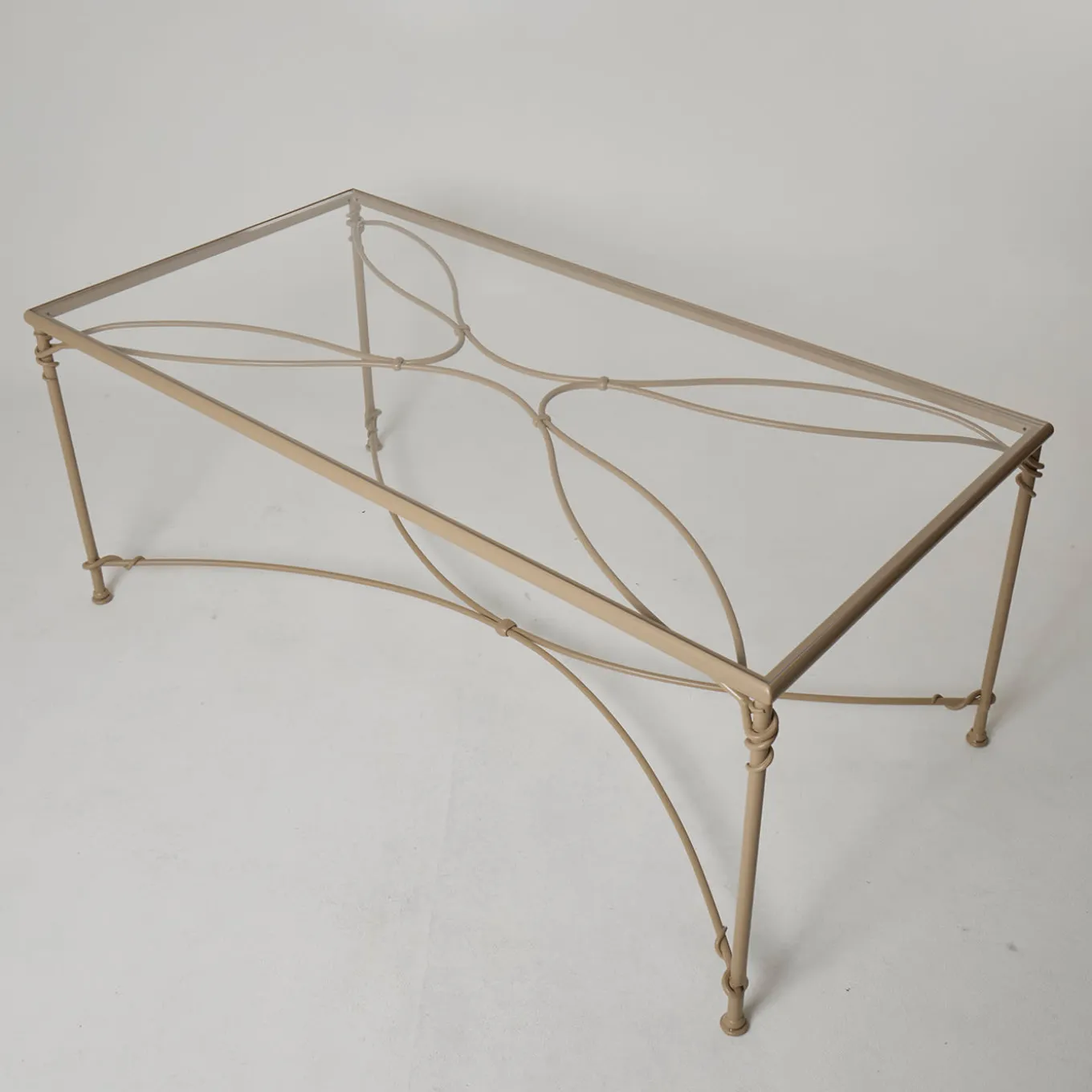 Lotus Iron Outdoor Dining Table