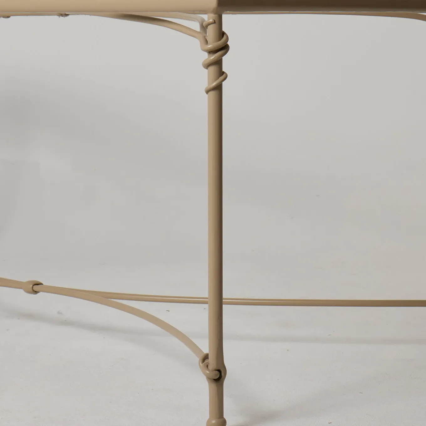 Lotus Iron Outdoor Dining Table