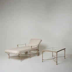 Lotus Iron Outdoor Low Table