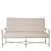 Lotus Iron Outdoor Reclining Sofa