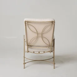 Lotus Iron Outdoor Reclining Armchair