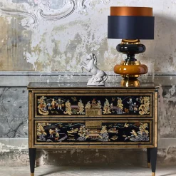 Louis XVI dresser with Hand-Painted Decorations 8708