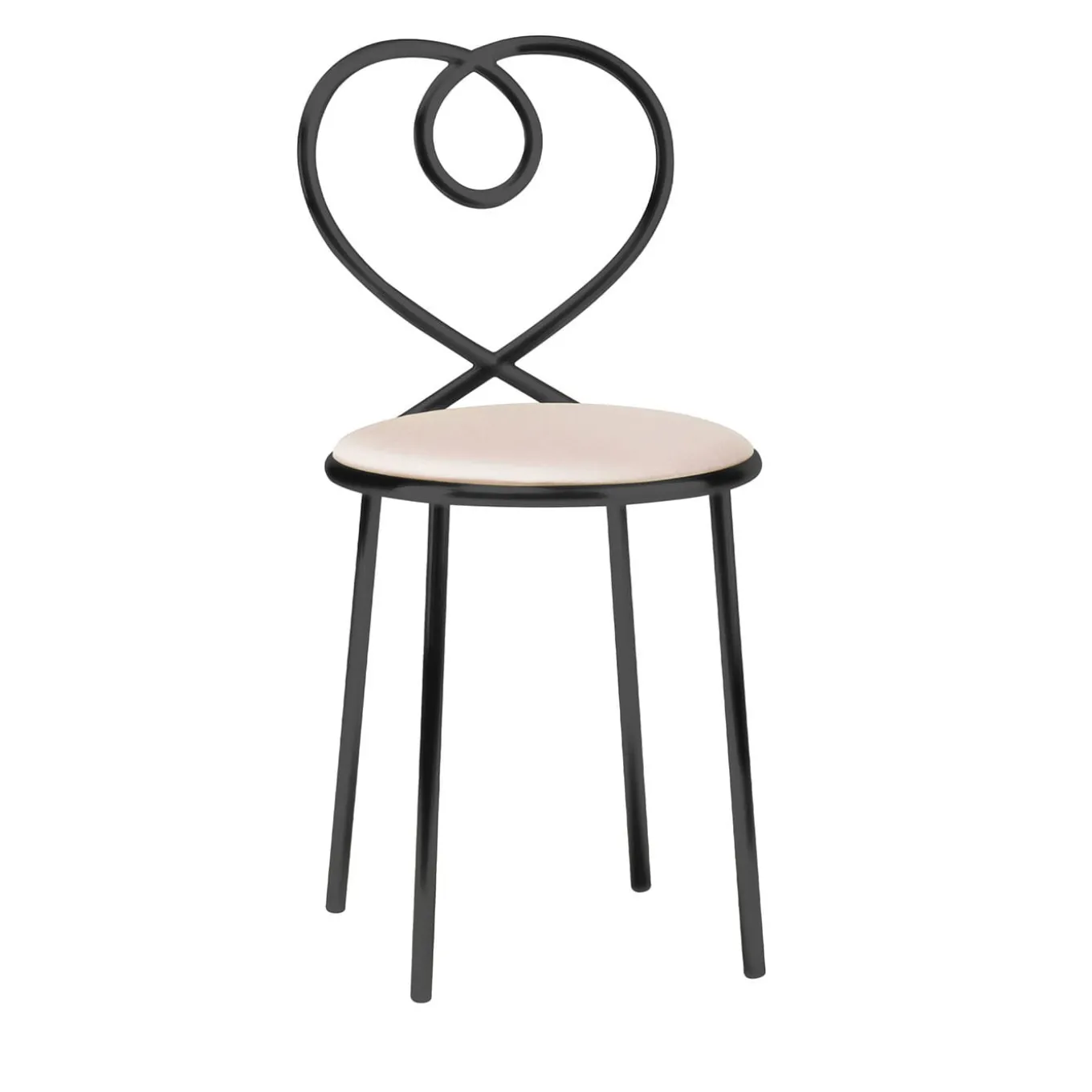 Love Black Chair by Nika Zupanc