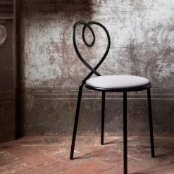Love Black Chair by Nika Zupanc