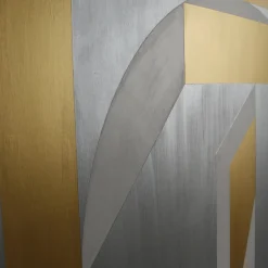 Love Silver Octagonal Decorative Panel