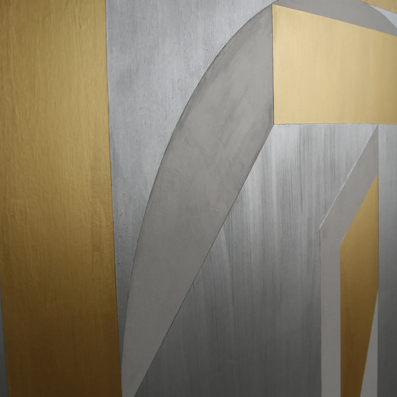 Love Silver Octagonal Decorative Panel