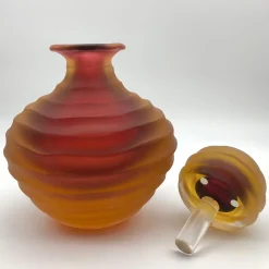 Low Amber Bottle by Achille D'Este and Renzo Vianello