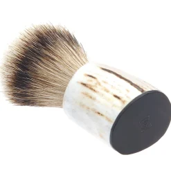 L-Shaped Shaving Set in Deer Horn