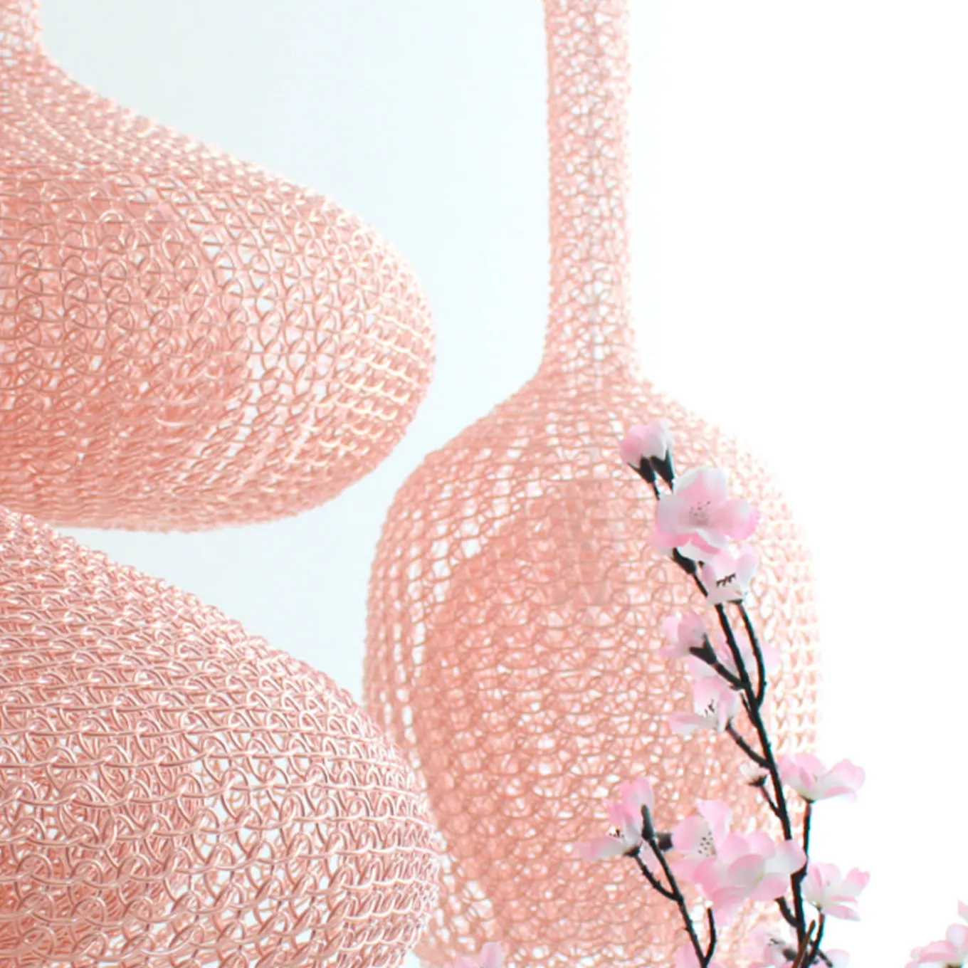 Luce Pink Pendant Lamp #3