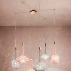 Luce Pink Pendant Lamp #3