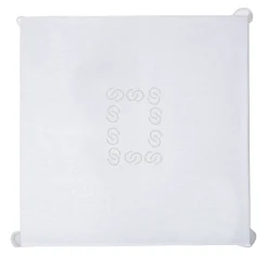 Luci d'Artista White Linen Tablecloth