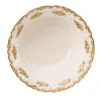 Lucia Set of 2 White & Gold Bowls