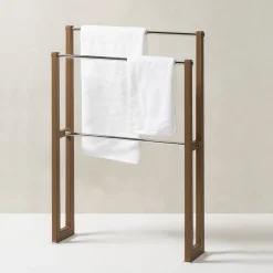 Ludovico Brown Towel Rack