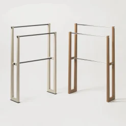 Ludovico Gray Towel Rack