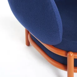 Luftballon Orange & Blue Lounge Chair