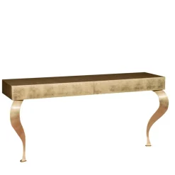 Luigi Gold Leaf Console