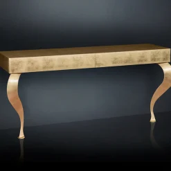 Luigi Gold Leaf Console