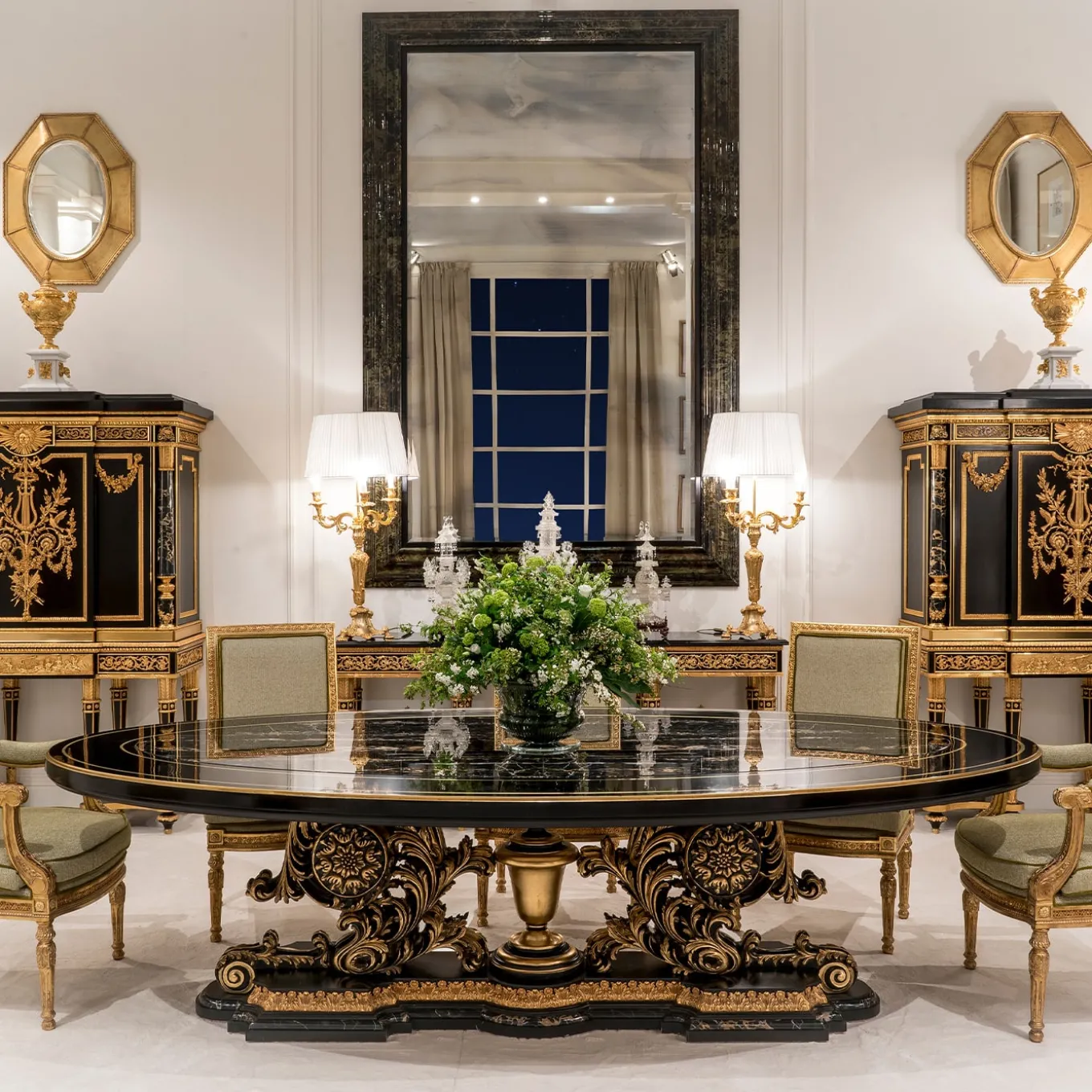 LUIGI XVI STYLE CLOSET CABINET