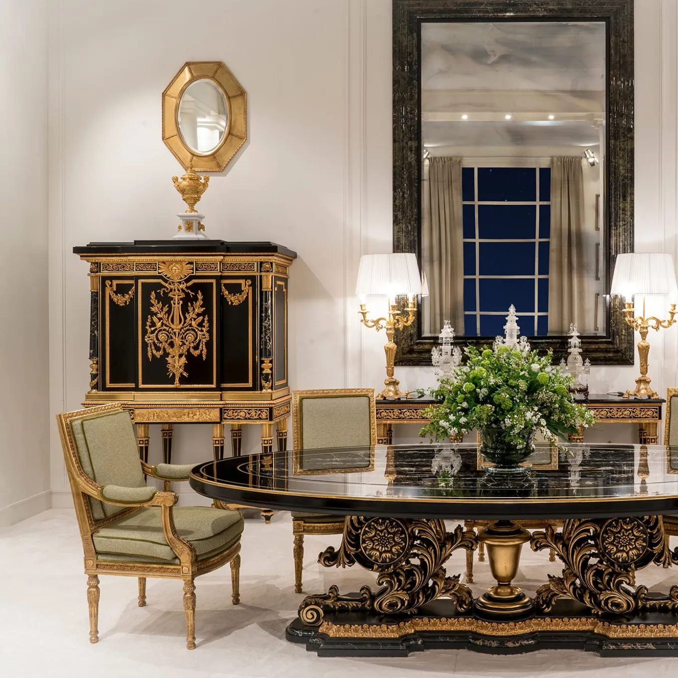 LUIGI XVI STYLE CLOSET CABINET