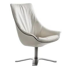 Lullaby White Swivel Office Chair