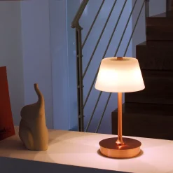 Lumetto Copper Table Lamp by Stefano Tabarin