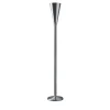 Luminator Nickel Floor Lamp by Pietro Chiesa