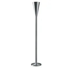 Luminator Nickel Floor Lamp by Pietro Chiesa