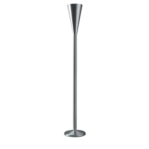 Luminator Nickel Floor Lamp by Pietro Chiesa