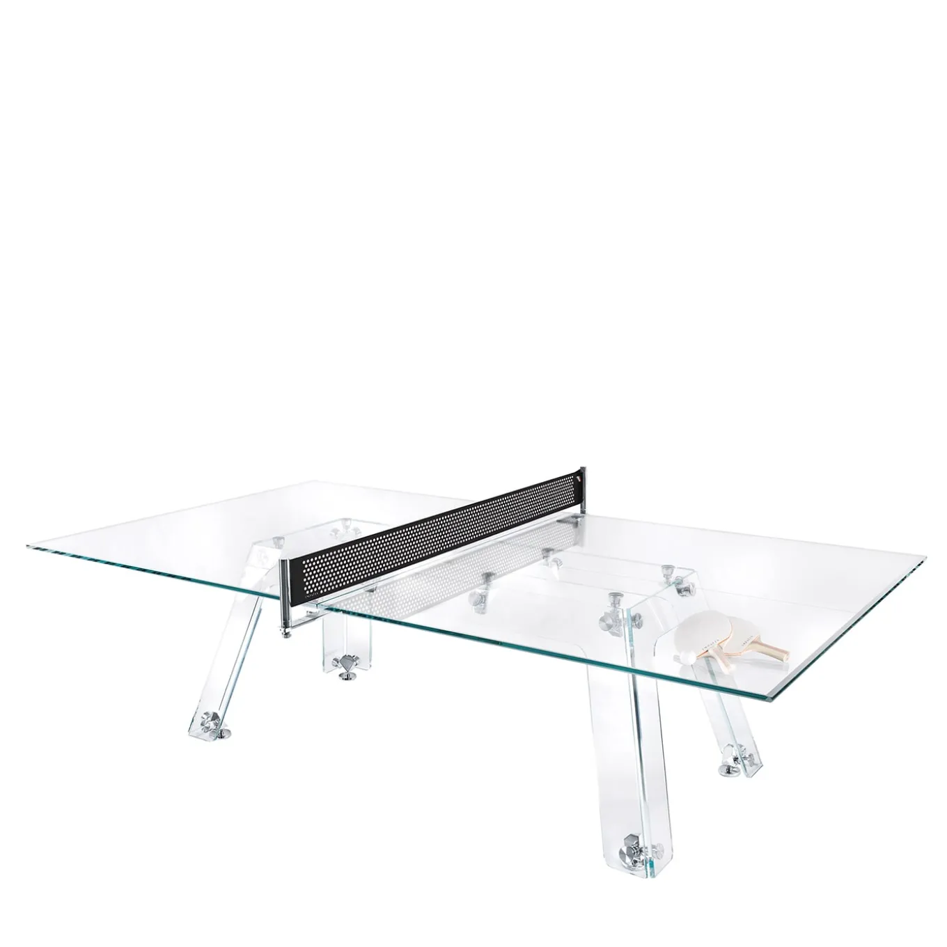 Lungolinea Chrome Edition Ping-Pong Table