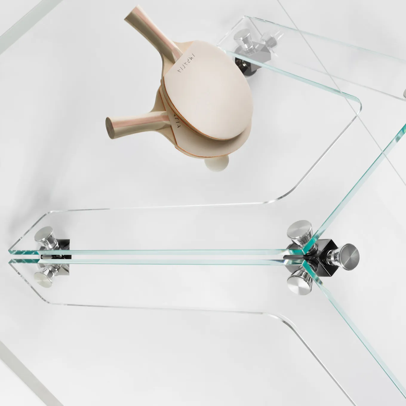 Lungolinea Chrome Edition Ping-Pong Table