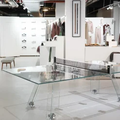 Lungolinea Chrome Edition Ping-Pong Table