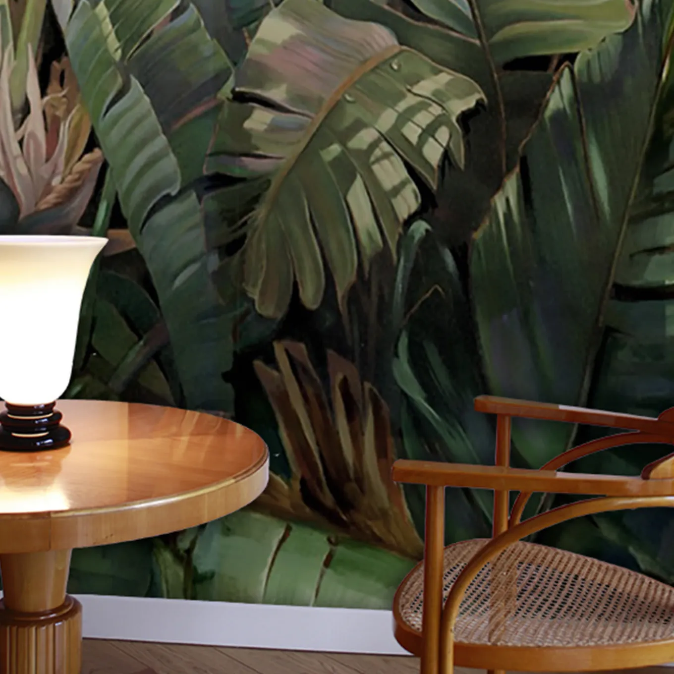 Lush Tropical Forest Wallpaper