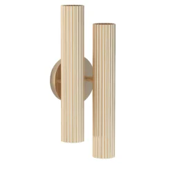 Lustrin Gold Double Pendant Lamp