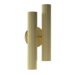 Lustrin Gold Double Pendant Lamp