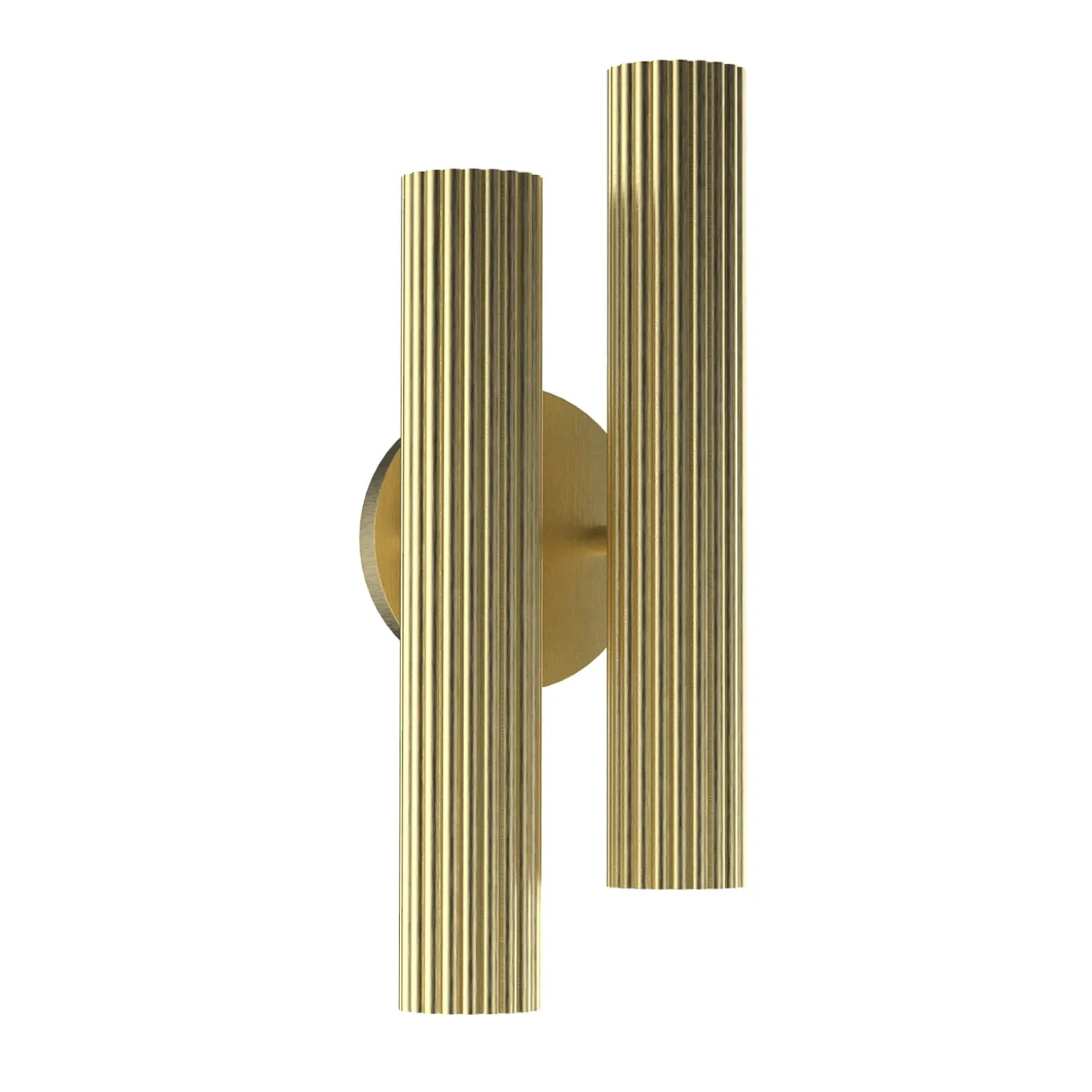 Lustrin Gold Double Pendant Lamp