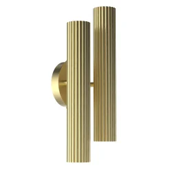 Lustrin Gold Double Pendant Lamp